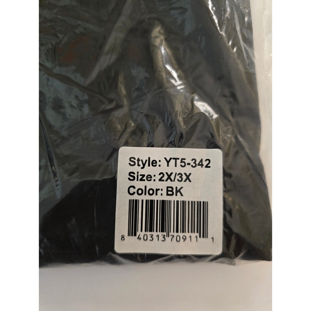 Yummie Womens High Waisted Shaping Brief Black Seamless Shapewear YT5-342 2X/3X - Picture 7 of 7